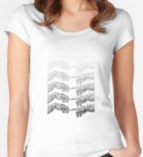 ADAM Women's Fitted Scoop T-Shirt