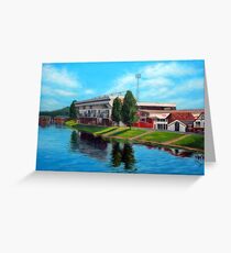 Nottingham reflections - Trent Bridge IIII Greeting Card