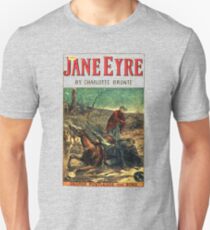 Jane Eyre Charlotte Bronte Vintage Cover Unisex T-Shirt