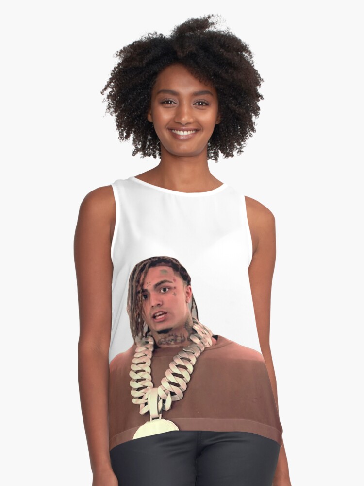 Lil Pump I Love It Music Video Boxy Outfit Sleeveless Top By Isadroz Redbubble - kanye west and lil pump i love it roblox body