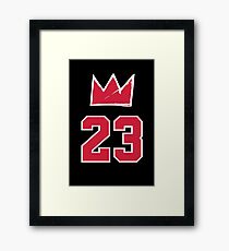 MJ Crown 23, pocket - 3 Framed Print
