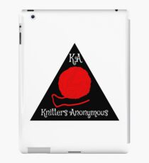Knitters anonymous iPad Case/Skin