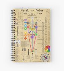 Occult Anatomy Spiral Notebook