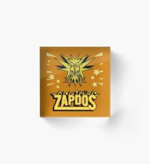 Zapdos Legendary Bird Acrylic Block