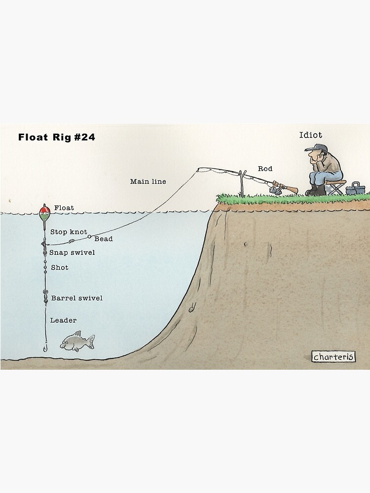 Float rig with idiot by Charteris