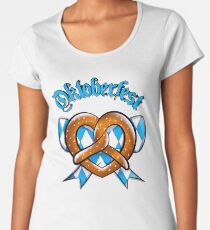 Camiseta premium para mujer Pretzel Oktoberfest