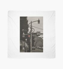Autumn in Japan: Red Crossing Scarf