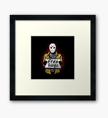 FREE HUGS Framed Print