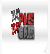 No pain No gain Poster