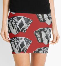 Accordion Mini Skirt