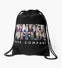 The Office // Dunder Mifflin Inc - Character Portrait design Drawstring Bag
