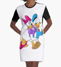Donald Daisy Duck Be My Valentine Graphic T-Shirt Dress