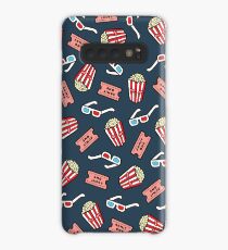 Movie Pattern in Dark Blue Case/Skin for Samsung Galaxy