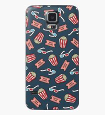 Movie Pattern in Dark Blue Case/Skin for Samsung Galaxy
