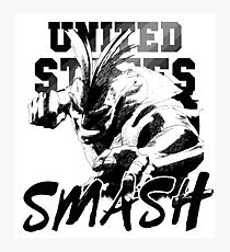 United States of Smash - My Hero Academia Photographic Print