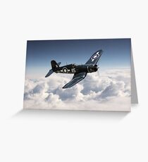 Corsair F4U - Royal Navy Greeting Card