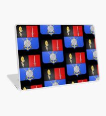 French France Coat of Arms 16865 Blason Hyacinthe Yves Philippe Potentien de Bougainville Laptop Skin