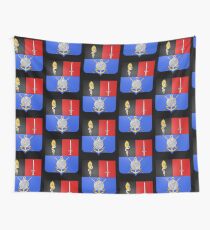 French France Coat of Arms 16865 Blason Hyacinthe Yves Philippe Potentien de Bougainville Wall Tapestry