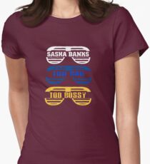 Sasha Banks | “Too Bad , Too Bossy” Women's Fitted T-Shirt