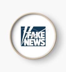 Fake News Channel Clock
