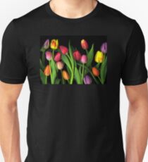 Colorful Tulips Unisex T-Shirt