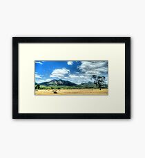 Sunburnt Country - The Grampians - The HDR Experience Framed Print
