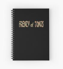 Frenzy of Tongs Spiral Notebook