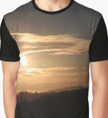 Sunset over the Skirrid Graphic T-Shirt