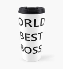The World's Best Boss Office Travel Mug