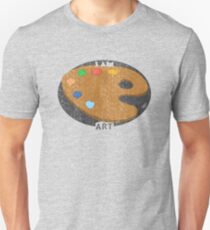 I Am Art - Artist Design Slim Fit T-Shirt