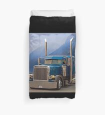 Peterbilt vor Cranberry Field Bettbezug