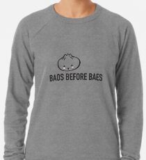 Funny Baos Before Baes Lightweight Sweatshirt