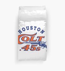 Defunct - Houston Colt 45 Baseball Duvet Cover