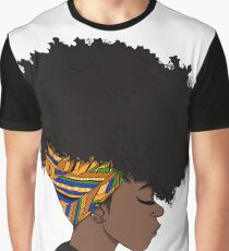 big afro Graphic T-Shirt