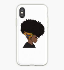 großer Afro iPhone-Hülle & Cover