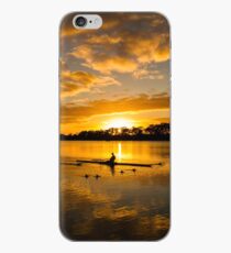 Sunrise rowing iPhone Case