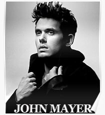 john mayer style tour 2018 doso Poster