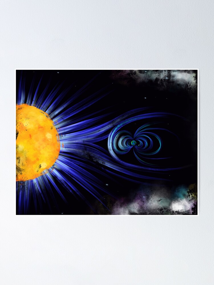 Alternate view of Magnetic Fields Poster