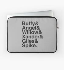 The Scooby Gang Vintage Black Laptop Sleeve