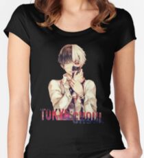 TOKYO GHOUL MERCH Women's Fitted Scoop T-Shirt