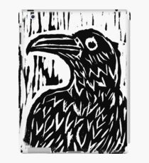 Raven Woodblock iPad Case/Skin