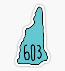 The 603 Sticker
