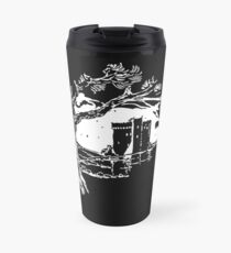 Ruin at night - Halloween noble mysticism Travel Mug