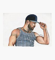 Baseball cap Photographic Print