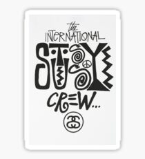 Stussy Crew Sticker