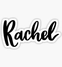 Rachel Name Stickers | Redbubble