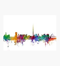 Dublin Ireland Skyline Photographic Print