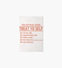 Parks and Recreation - TREAT YO SELF Art Board