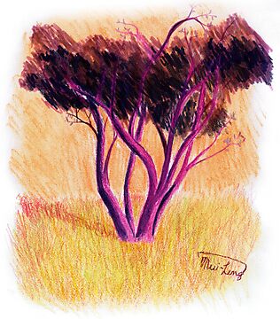 "Purple Tree" by Mui-Ling Teh