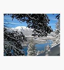 Lake Dillon in Snow Photographic Print